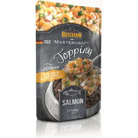 Produktbild von Belcando Mastercraft Topping Lachs Stückchen in Sauce getreidefrei und glutenfrei für adulte Hunde 100 g - 100 g