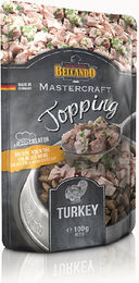 Produktbild von Belcando Mastercraft Topping Truthahn Stückchen in Sauce Monoprotein 100 g - 100 g