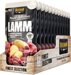 Belcando Nassfutter für Hunde Lamm Sensitive Stückchen in Sauce 12x125g – Bild 1 von 13