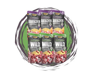 Belcando Nassfutter Kaninchen und Wild Multi Bundle 6x125g ohne Farb- und Aromastoffe sowie Konservierungsstoffe – Bild 1 von 7