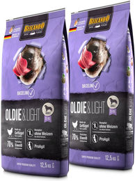 Belcando Oldie & Light Hundetrockenfutter Geflügel für Senioren mit Gelenk-Supplement und zur Unterstützung der Verdauung 1 kg – Bild 1 von 1
