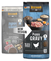 Belcando Puppy Gravy Hundefutter für Welpen mit Geflügel und Fisch in Sauce 2x 12,5 kg – Bild 1 von 2