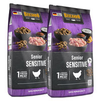 Produktbild von Belcando Senior Sensitive Hundefutter mit Geflügel und Meeresfisch 2 x 12,5 kg