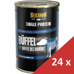 Produktbild von Belcando Single Protein Büffel Hundefutter Monoprotein Sensitive 24 x 400 g