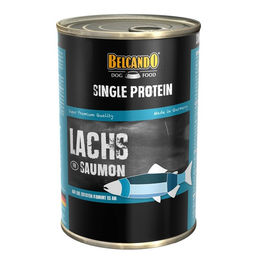 Belcando Single Protein Lachs Hundefutter Adult Stückchen in Sauce 400 g - 400 g – Bild 1 von 5