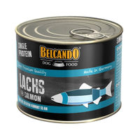 Produktbild von Belcando Single Protein Lachs Hundefutter Nassfutter Monoprotein Hypoallergen Adult 200 g - 200 g