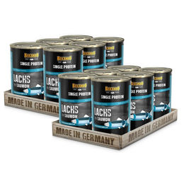 Produktbild von Belcando Single Protein Lachs Nassfutter Monoprotein Hypoallergen 12 x 400 g