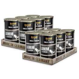Produktbild von Belcando Single Protein Lamm Hund Nassfutter Hypoallergen Monoprotein 12 x 400 g