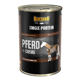 Belcando Single Protein Pferd Hundefutter Adult Stückchen in Sauce 400 g - 12 x 400 g – Bild 1 von 7