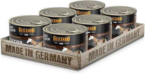 Produktbild von Belcando Single Protein Pferd Monoprotein Adult 6x200g