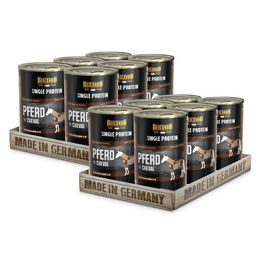 Produktbild von Belcando Single Protein Pferd Sensitive Nassfutter für Pferde 12 x 400 g