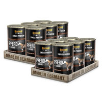 Produktbild von Belcando Single Protein Pferd Sensitive Nassfutter für Pferde 12 x 400 g