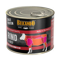 Produktbild von Belcando Single Protein Rind Hundefutter Nassfutter Monoprotein Adult 6 x 200 g - 200 g