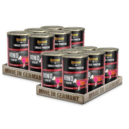 Produktbild von Belcando Single Protein Rind Sensitive Hundefutter Monoprotein 12 x 400 g Dose