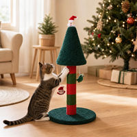 Produktbild von Belfoyer Weihnachtsbaum-Kratzbaum Pilz-Katzenkratzer Katzenkratzmöbel und Indoor-Katzenspielcenter