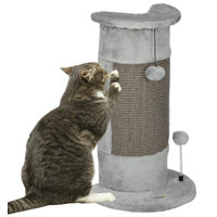Produktbild von BellaFurn Katzenkratzbaum aus Sisal in Grau mit Maßen 25,5x34x58 cm