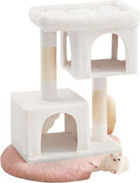 BellaFurn Kratzbaum für Katzen mit großer Plattform und strapazierfähigem Sisal 68 x 48 x 101 cm – Bild 1 von 1