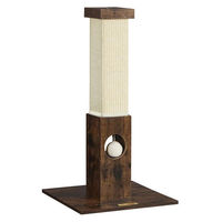 Produktbild von BellaFurn Kratzbaum mit Spielzeug aus Sisal in Braun 38 x 38 x 73 cm