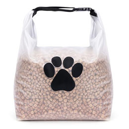 BELLE VOUS Aufbewahrungsbeutel für Hundefutter 9 L Transparent - 9 l – Bild 1 von 6