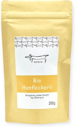 Produktbild von Bellerei Bio Hanfleckerli Hanfpresskuchen Belohnungssnack Getreidefrei und Hypoallergen für alle Altersstufen