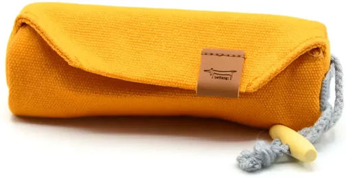 bellerei Futterbeutel Mini Futterdummy XS Gelb aus Stoff für alle Altersstufen – Bild 1 von 2