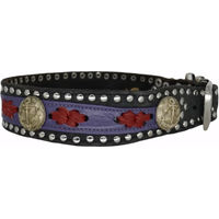 Produktbild von Bellerei Hundehalsband ahoi aus Leder in Lila