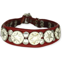 Produktbild von Bellerei Hundehalsband aus Leder in Rot