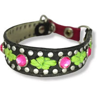 Produktbild von Bellerei Hundehalsband aus Leder in verschiedenen Farben