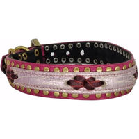 Produktbild von Bellerei Hundehalsband Estella Leder Rosa