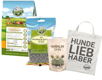 Bellfor Bearded Collie Futter Set für Hunde mit Trockenfutter Lachs Insekten und Haut & Fell Pulver getreidefrei – Bild 1 von 7