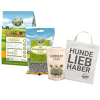 Produktbild von Bellfor Bearded Collie Futter Set für Hunde mit Trockenfutter Lachs Insekten und Haut & Fell Pulver getreidefrei