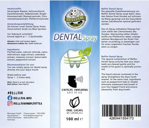 Bellfor Dental Spray Zahnpflege für Hunde mit Kamillenextrakt 100 ml - 100 ml – Bild 1 von 5