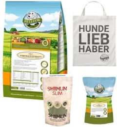 Bellfor Forstbach-Schmaus Sparset Trockenfutter für große Hunde zur Gewichtskontrolle getreidefrei kaltgepresst mit Fisch und Ziege – Bild 1 von 5