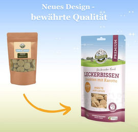 Bellfor Freeze-Snack für Hunde mit Insekten und Karotte, getreidefrei und hypoallergen, 50g - 50 g – Bild 1 von 5