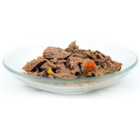Produktbild von Bellfor Freiland-Menü Hundefutter Nass mit Huhn Stückchen in Sauce getreidefrei 400g - 6 x 400 g