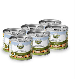 Bellfor Freiland-Menü Hundefutter Nass mit Huhn Stückchen in Sauce getreidefrei 6 x 200g - 6 x 200 g – Bild 1 von 4