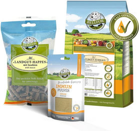 Bellfor Futterset für große Hunde mit Leishmaniose - Getreidefrei, Hypoallergen und Kaltgepresst mit Insekten – Bild 1 von 6