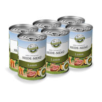 Produktbild von Bellfor Futterset für kleine Hunde zur Gewichtsreduktion mit Landgut-Menü Insekten und Lamm sowie Zubehör - 6 x 400 g