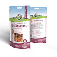 Produktbild von Bellfor Gefriergetrocknetes Lachsfilet Hundeleckerli Monoprotein ohne Farb- und Aromastoffe 50 g - 50 g