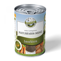 Produktbild von Bellfor Hundefutter Nass mit Insekten Naturfarm-Menü Hypoallergen und Getreidefrei 6x400g - 6 x 400 g