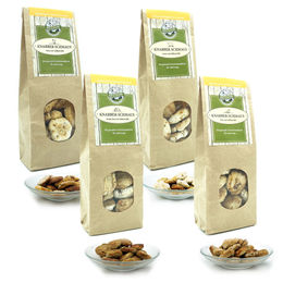 Bellfor Hundekekse Belohnungssnack Getreidefrei mit Huhn Lamm Ente und Kaninchen 400g - 4 x 100 g – Bild 1 von 4