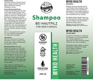 Bellfor Hundeshampoo Myko-Health für Hunde mit Hautpilz 250 ml - 250 ml – Bild 1 von 3