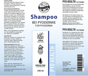Bellfor Hundeshampoo Pyo-Health für Hunde mit bakteriellen Hautinfektionen 250 ml - 250 ml – Bild 1 von 3
