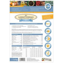 Bellfor Landgut-Schmaus Junior Getreidefreies Hypoallergenes Trockenfutter für Hunde mit Insekten 7,5 kg - 7,5 kg – Bild 1 von 6