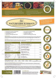 Bellfor Naturfarm-Schmaus Hypoallergenes Getreidefreies Hundetrockenfutter mit Insekten 2,5 kg - 2,5 kg – Bild 1 von 10