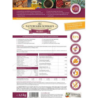 Produktbild von Bellfor Naturfarm-Schmaus Mini Getreidefreies Hundetrockenfutter mit Insekten für kleine Hunderassen Adult 2,5 kg - 2,5 kg