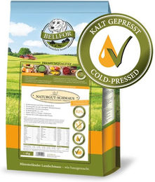 Bellfor Naturgut-Schmaus Kaltgepresstes Hypoallergenes Hundetrockenfutter mit Insekten Getreidefrei 4 kg - 4 kg – Bild 1 von 10