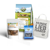 Produktbild von Bellfor Rottweiler Futter Set für große Hunderassen mit Huhn, getreidefrei und kaltgepresst, 4,2 kg