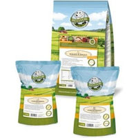 Produktbild von Bellfor Sparset Nr. 3 Wiesen-Schmaus Kaltgepresstes Hundefutter mit Huhn Truthahn und Ente sowie Fleischstreifen 10kg plus 2x 100g getreidefrei - 3 x 3,47 kg