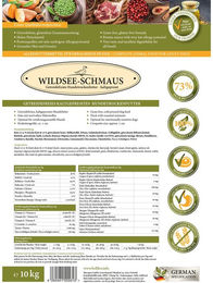 Bellfor Wildsee-Schmaus Hundetrockenfutter mit Ente getreidefrei kaltgepresst 10 kg - 10 kg – Bild 1 von 8